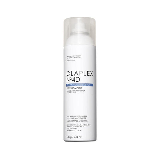 Olaplex Nº.4D Clean Weightless Volume Healthy Scalp Dry Shampoo: Absorbs Oils & Neutralizes Odor | No Powdery Residue | For Coily, Curly, Straight, and Wavy, 178 g / 6.3 Oz.