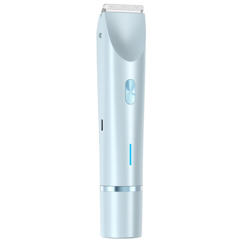 Kwooiuia Women's Dual-Head, Dual-Purpose Electric Shaver & Bikini Trimmer, IPX7 Waterproof for Dry & Wet Use, Underarm Special (Pink)