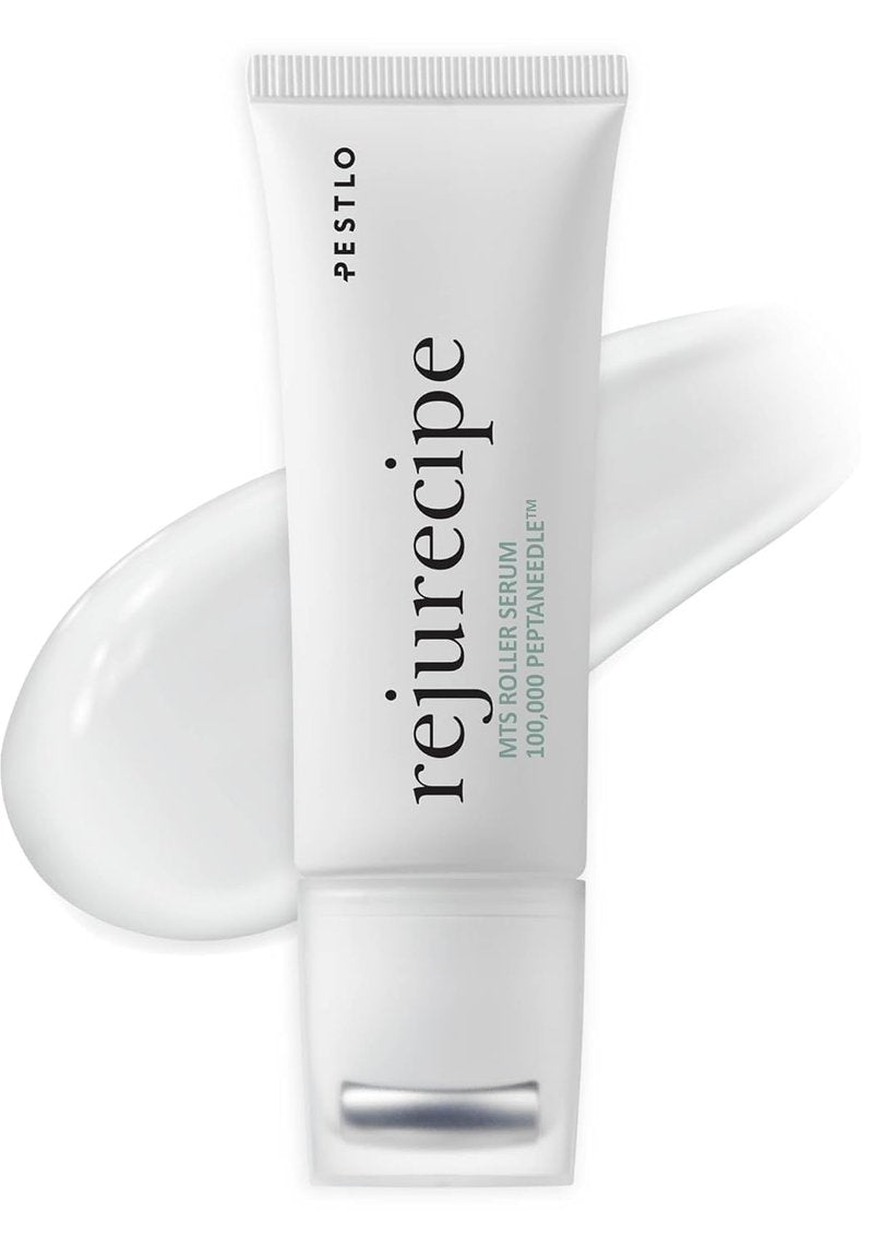 PESTLO Rejurecipe Spicule Roller Serum 50ml (1.69 fl oz) - Exfoliating & Hydrating Serum with Spicule Technology, Phyto-PDRN for Face, Neck, Décolleté with Gua Sha