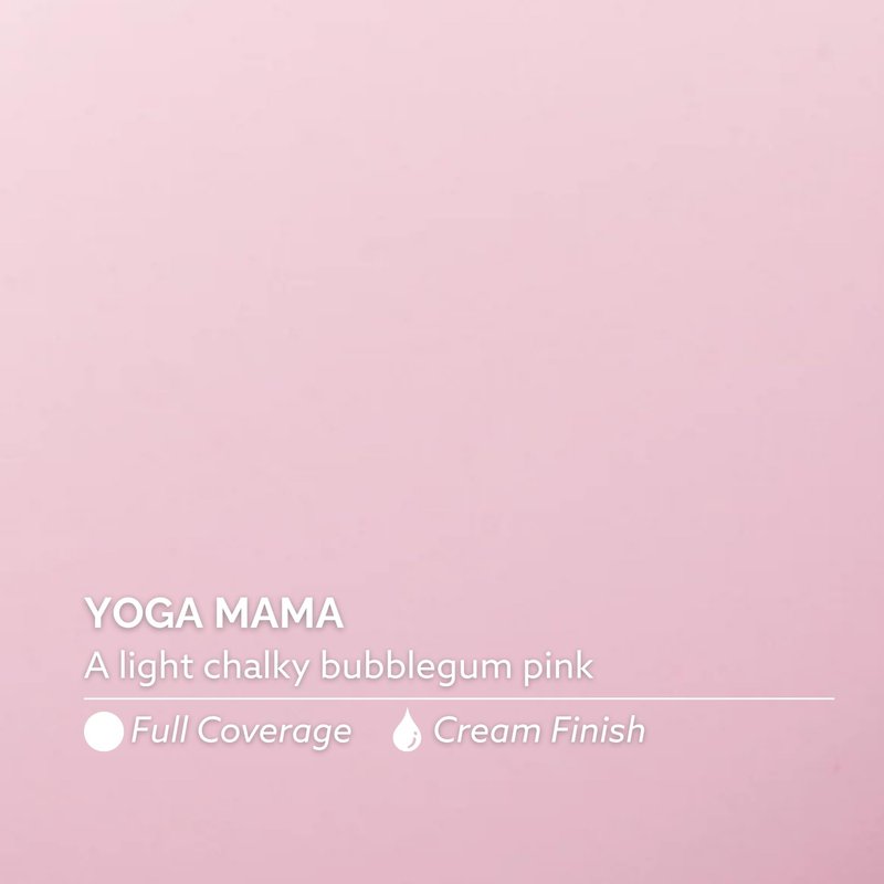 Dazzle Dry Nail Lacquer (Step 3) - Yoga Mama - A light chalky bubblegum pink. Full coverage cream. (0.5 fl oz)