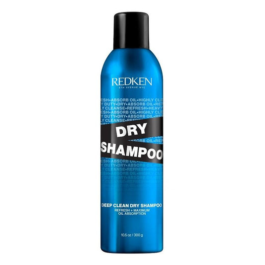 Redken Deep Clean Dry Shampoo For All Hair Types, For Dark or Light Hair - Instantly Refreshes and Absorbs Oil In Between Washes, No Buildup or Residue, 10.5 Oz
