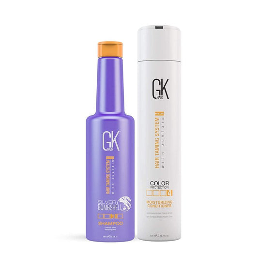 GK Hair Moisturizing Conditioner - Silver Bombshell for Blonde & Gray Hair | 10.1 fl. oz (300 ml)