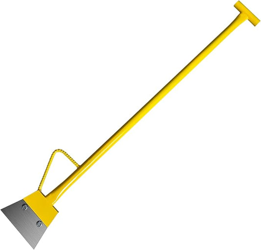 7â Heavy Duty Scraper Long handle scraper Tile Scraper Ice Scraper Removal Scraper Sturdy Floor Scraper Big Blade Scraper