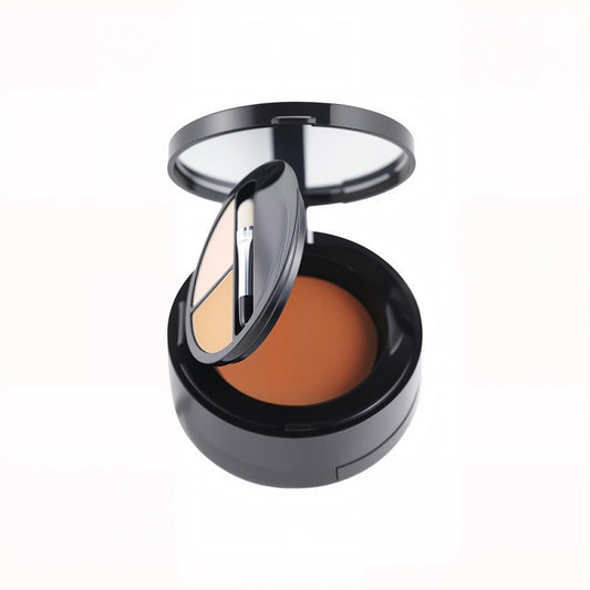 Snowzoom 4 in 1 Air Cushion Foundation-Concealer,Setting Powder-SPF 50+ Long-Lasting, Full Coverage Cushion Compact-Lightweight, Matte Finish (NEUTRAL BEIGE-For medium to deep skin tones, 13.8 g)