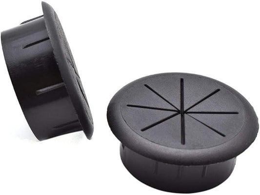 Aifeier ET 2 Inch (50mm) Flexible Desk Grommets Wire Cord Hole Cover Cable Organizer for Desktop Equipment Wiring Management and Protection