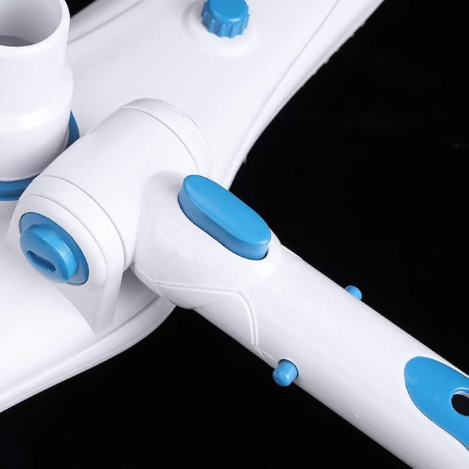 Pool Cleaning Suction Brush, Plastic Swimming Cleaning Tool, Pool Equipment Accessories for Inground Above Ground Pools
