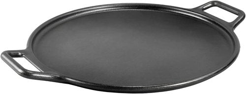 Lodge BOLD 14 Inch Cast Iron Pizza Pan - Seasoned Cookware for Perfect Pizzas
