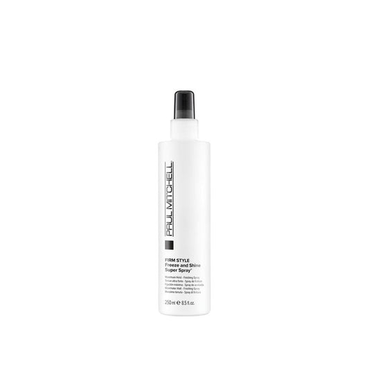 Paul Mitchell Freeze and Shine Super Hairspray, Maximum Hold, Shiny Finish Hairspray, For Coarse Hair, 8.5 fl. oz.