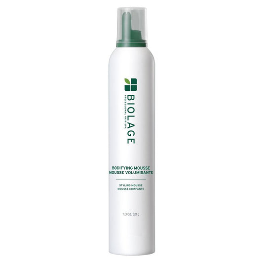Biolage Bodifying Mousse - For All Hair Types, Adds Body, Control, and Shine, Vegan, Paraben-Free, Colorant-Free
