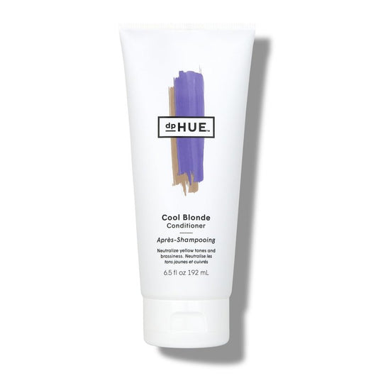 dpHUE Cool Blonde Conditioner - 6.5 oz - Purple Pigments Neutralize Unwanted Yellow, Brassy Hair Tones - Color Safe - Paraben, SLS & SLES Sulfate Free - Leaping Bunny Certified
