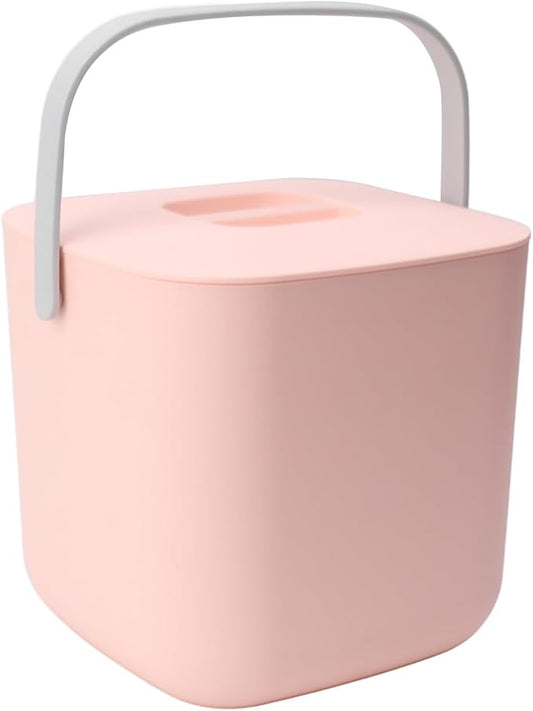 Countertop Dishwasher, 18W 8.5V 2A Portable Countertop Dishwasher for Kitchen (Pink)
