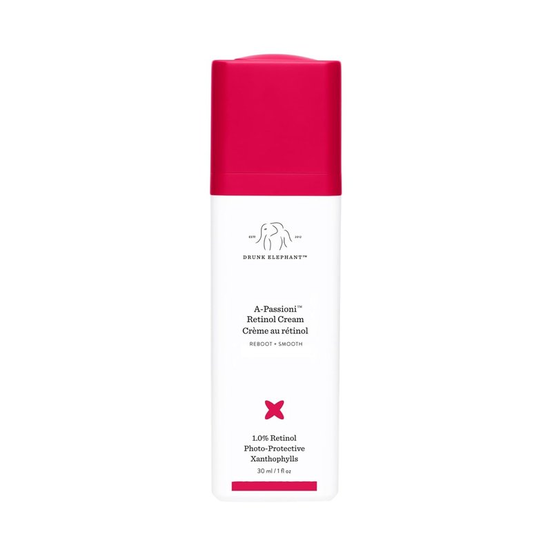 Drunk Elephant A-Passioni Retinol Cream - 1% Retinol Serum for Youthful Skin | 30 ml/1 fl oz