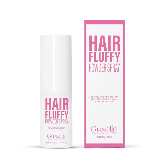 Guxelle Fluffy Volume Powder Spray for Women - Instant Root Lift & Matte Finish Hair Styling Powder, Lightweight Texturizing Spray with Medium Hold (0.07 oz Travel Bottle, Pack of 1)