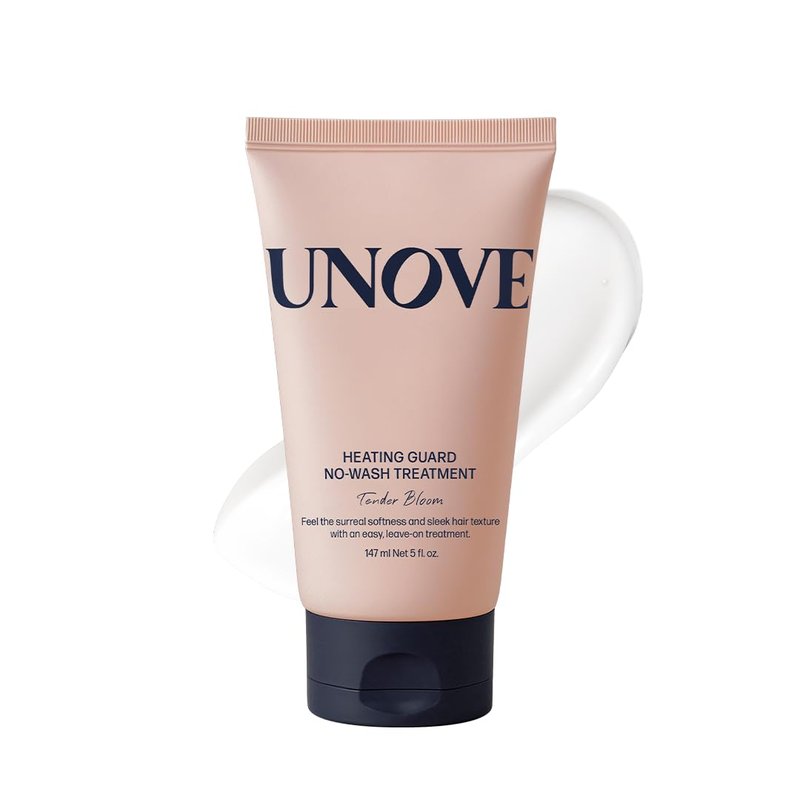 UNOVE Heating Guard No-wash Leave In Hair Treatment 147ml/4.97fl.oz | Hair Leave In Conditioner For Frizzy Dry Damaged Hair | Hair Heat Protectant & Frizz Control | Deep Conditioning
