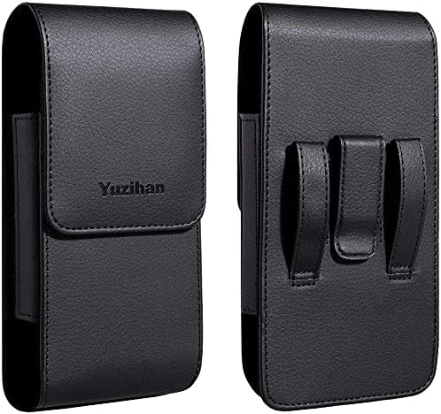 Yuzihan Holster for iPhone 17 17 Pro 16 16 Pro 15 15 Pro 14 14 Pro 13 13 Pro 12 12 Pro 11 11 Pro Belt Holster Fit with Thick Defender Case Hybrid Armor Protective Case On