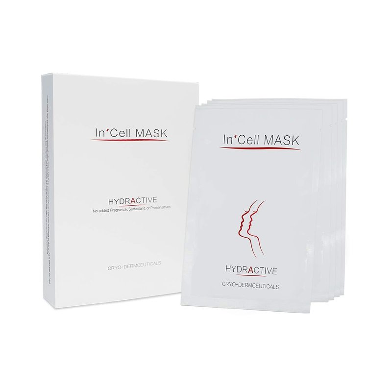 Koi Beauty Post Microneedling Soothing Mask - Cooling & Deep Hydration Sheet Mask for Face Redness Relief after Derma Roller Stamp or Microneedle Pen Treatment, Calming Skin Care - 5 Packs