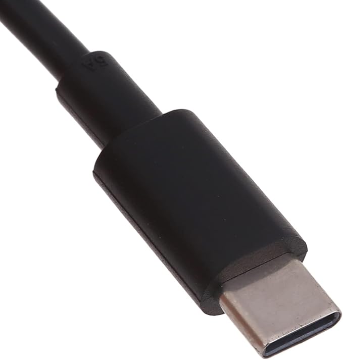 USB-C Extension Cable with Inline On/Off Switch - 8In Power Control for Monitors, Printers and Gaming | Gold-Plated Connectors and 4K Video Support (Black)