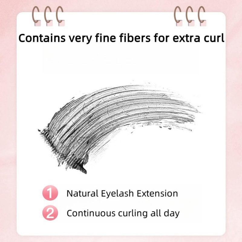 Waterproof Mascara for Tiny & Lower Lashes – Small Precision Brush, Volumizing Black Formula, No Clumping, Smudge & Humidity Resistant, All-Day Wear, Hypoallergenic Eye Makeup Gift， Black (1 Pc)