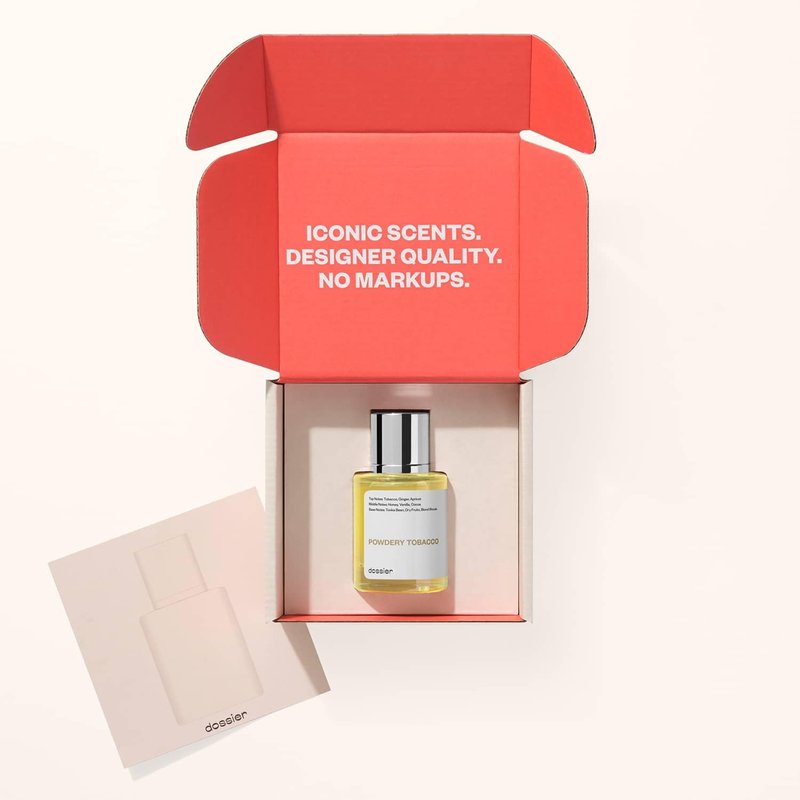 Dossier - Powdery Tobacco - Eau de Parfum - Inspired by Tobacco Vanille - Long-Lasting Fragrance - Unisex - 1.7 fl oz (50ml)
