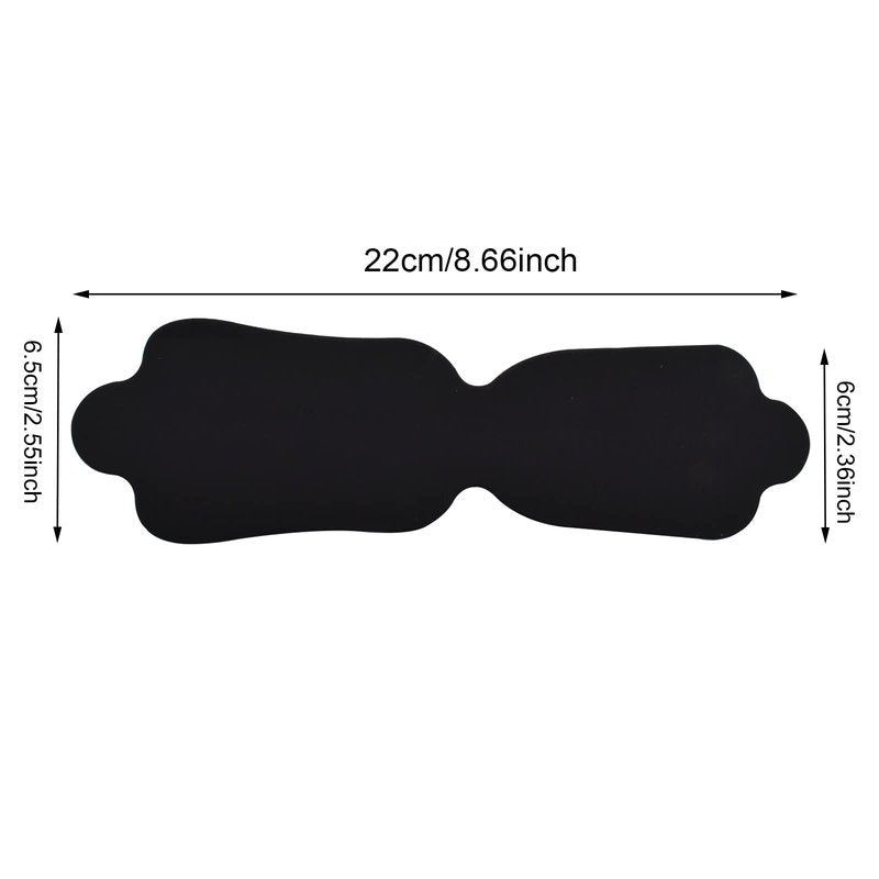 Angzhili 2 pcs Silicone Dental Orthodontic Photography Contraster,Bendable Intraoral Photography Background Board,Black Background Board Contraster (C1+C2)