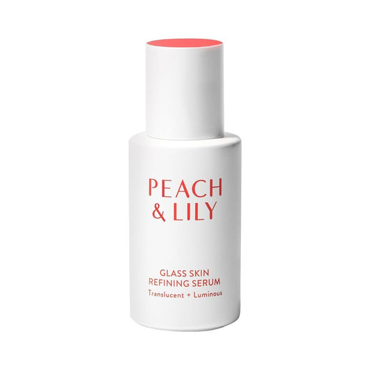 Peach & Lily Glass Skin Refining Serum - Hydrating Hyaluronic Acid & Niacinamide for Sensitive Skin | 1.35 oz, Vegan, Korean Beauty