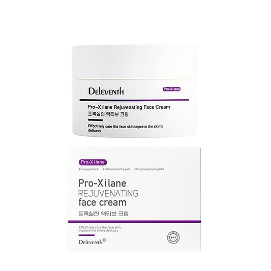 DEleventh Korean Brand Pro-Xilane Rejuvenating Face Cream 30g / Anti-Wrinkle, Anti-Aging, with Acetyl Hexapeptide-8 and Vitamin E for a Hydrated, Youthful, and Radiant Complexion