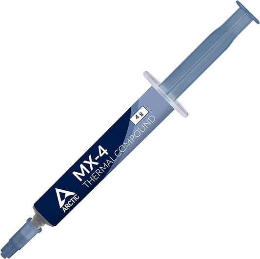 ARCTIC MX-4 (4 g) - Premium Performance Thermal Paste for All Processors (CPU, GPU - PC, PS4, Xbox), Very high Thermal Conductivity, Long Durability, Safe Application, Non-Conductive, Non-capacitive
