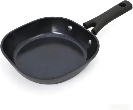 Skiennix 8-Inch Ceramic Nonstick Frying Pan | Eco-Friendly, PFAS & PFOA-Free, Induction Compatible