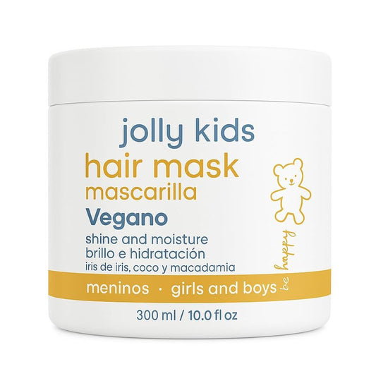 AMAZÓNICA BELEZA AMABELLE Hair Mask Jolly Kids |Vegan | Moisturizes and Nourishes | For All Hair Types, Curly, Straight | Promotes Healthy Growth | Mascarilla para Niños |10 Oz