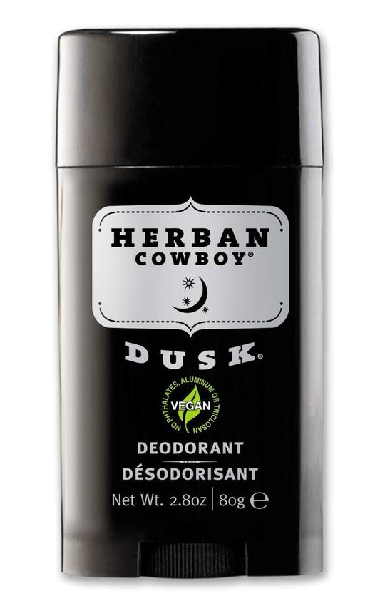 Herban Cowboy Dusk Deodorant - Natural, Long-Lasting Protection | 3-Pack