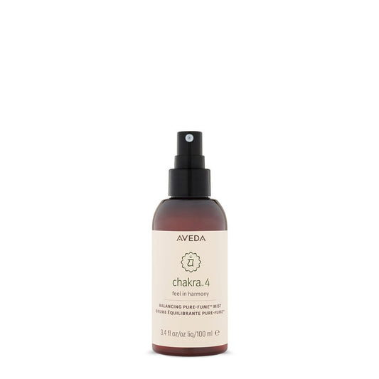 Aveda Chakra 4 Balancing Pure-Fume Mist: Heart | Body & Room Spray | Balances Power Chakra | With Sandalwood, Organic Mandarin & Palmarosa, 3.4 Fl Oz