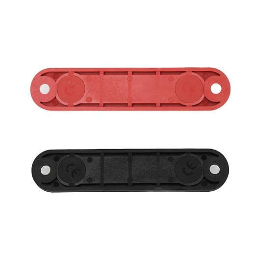ZJTBLL 150A 12V Power Distribution Block with 2 x 1/4" (M6) Studs + 5 x M4 (#8) Screws Max 150A 48V DC 300V AC for Automotive Car Marine Truck Boat