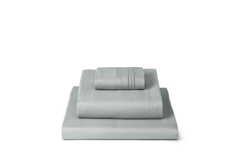 Mellanni Twin Sheets Set - 3 PC Iconic Collection Bedding - Hotel Luxury, Extra Soft, Cooling Bed Sheets - Wrinkle, Fade, Stain Resistant (Twin, Spa Mint)