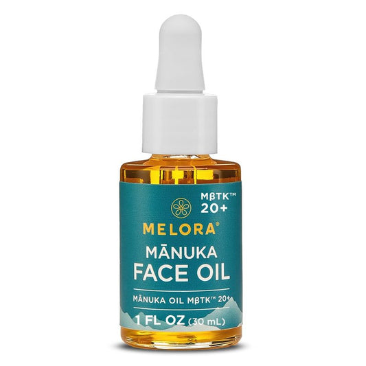 MELORA Manuka Face Oil (1 Oz) - Manuka Skin Care Facial Oil Serum for Dry or Sensitive Skin – Anti-Aging Oil for Face for Women & Men