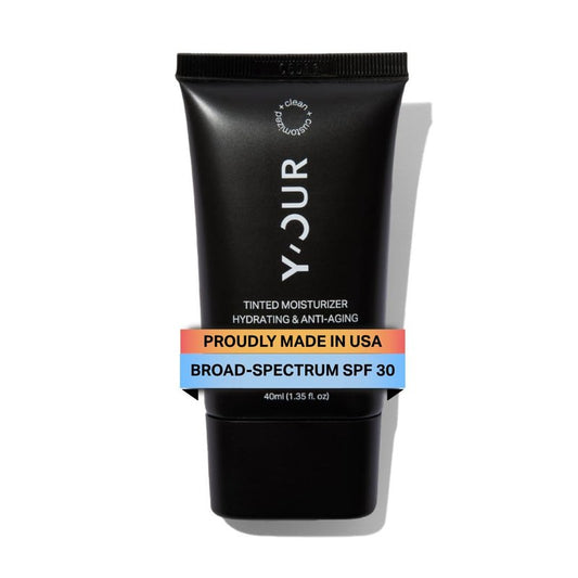 Y'OUR Tinted Moisturizer SPF 30 - Anti-Aging Hydrating BB Cream for All Skin Types | 1.35 oz (Light)