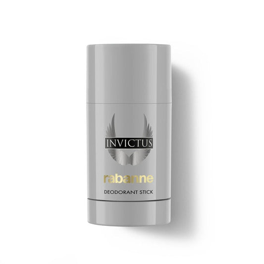 Rabanne Invictus Deodorant Stick for Men - Woody Aquatic Scent with Long Lasting Protection - Vibrant Sensual Body Spray Deodorant from Paris - Champion's All-Day Freshness, 2.5 oz