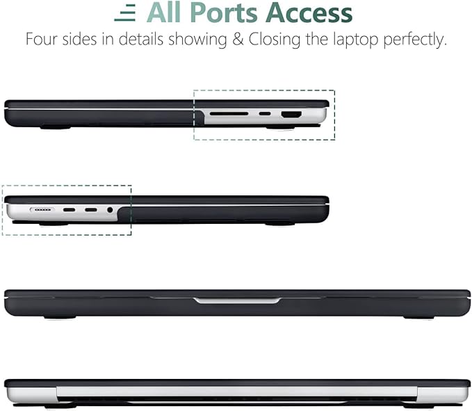 DONGKE Compatible with MacBook Pro 16 Inch Case (2026-2021 Release, M5 M4 M3 M2 M1 Pro/Max Chip), Plastic Hard Shell Cover with Keyboard Cover & Screen Protector for MacBook Pro 16", Composition Book