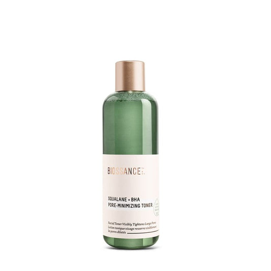 Biossance Squalane + 2% BHA Pore Minimizing Toner - Hydrating & Gentle Exfoliating Facial Toner for Smooth Skin - Reduces Pores & Moisturizes - Natural BHA & Squalane for Daily Use, 4 fl oz