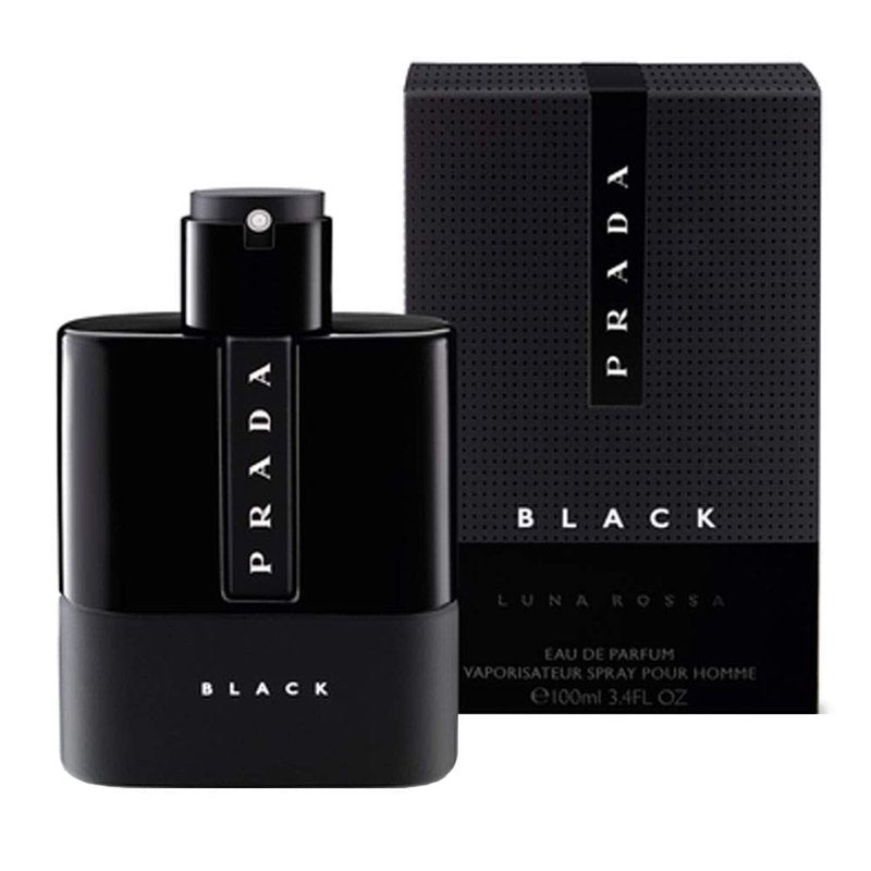 Prada Luna Rossa Black for Men 3.4 oz Eau de Parfum Spray