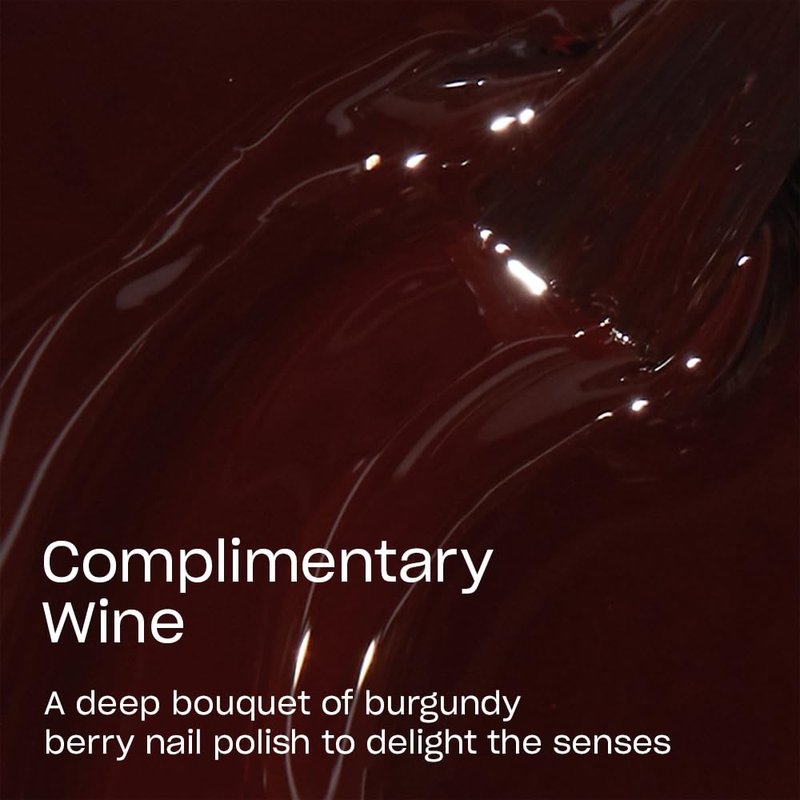 OPI Nail Lacquer Complimentary Wine | Opaque Dark Red Crème Chip Resistant Nail Polish | Muse of Milan Collection