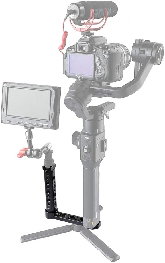 CAMVATE Universal L Bracket Handle for RoninS/Zhiyun Crane Handheld Gimbal