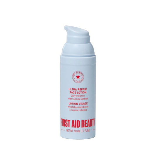 First Aid Beauty Ultra Repair Face Moisturizer, Lightweight Non-Comedogenic Formula with Colloidal Oatmeal, Ceramides & Shea Butter, Safe for Sensitive Skin, 1.7 oz