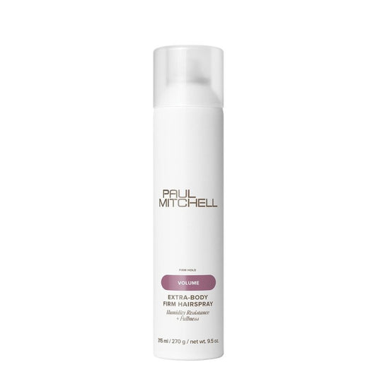 Paul Mitchell Extra-Body Firm Hairspray, Extreme Hold, Maximum Volume + Humidity Resistance, For Fine Hair, 9.5 oz