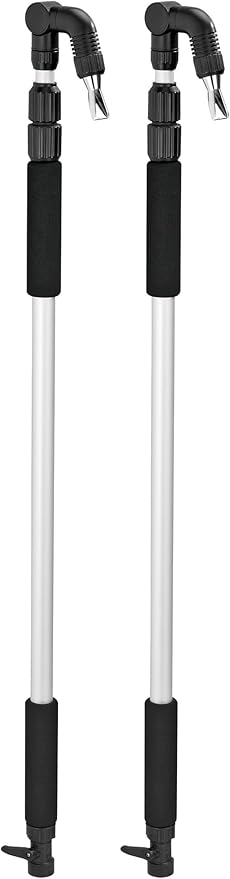Orbit 58543 Telescoping Gutter Cleaning Wand, Silver (Pack of 2)