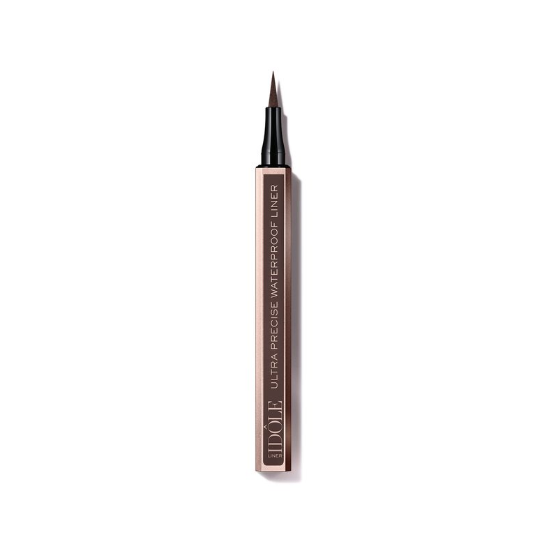 Lancôme Idôle Liner Waterproof Liquid Eyeliner - Ultra-Precise & Luminous Pigments - Flake, Fade & Smudge-Proof - Brown