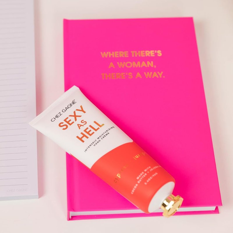 Chez Gagné Intensely Moisturizing Vegan Hand Cream, Jojoba Oil Cocoa Butter,Non-Greasy, Fast-Absorbing, USA - (Cypress + Juniper - Sexy as Hell) - Valentine's Day Gift