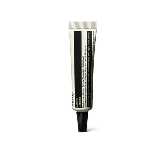 Aesop Control | Targeted Blemish Treatment Gel with Niacinamide & Salicylic Acid | Fast-Acting, Non-Drying Formula | 0.3 oz