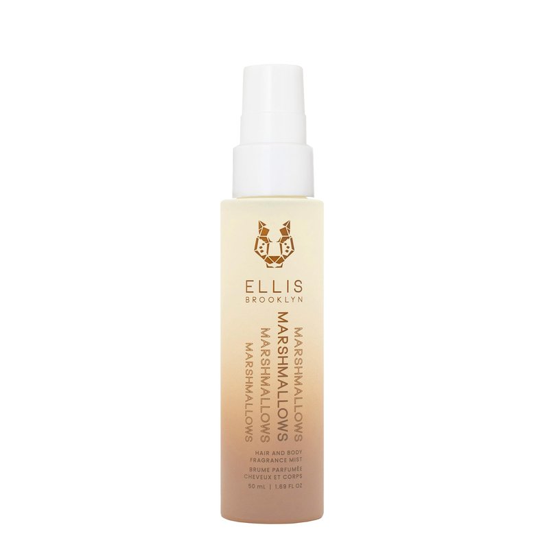 Ellis Brooklyn MARSHMALLOWS Fragrance Mist - Gourmand Perfume Mist with Marshmallow, Caramel Accord, & Milky Musks, Vegan Perfume Made In The USA, 50ml 1.7 Fl Oz