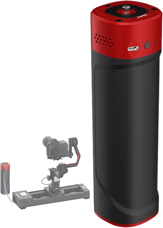 IFOOTAGE PD140H,140W USB-C Camera Power Handle Compatible with Nano II Sliding System, PD 3.1 Portable Battery Grip for Photography, Video Rig, LED Light, Monitor Power Supply, V-Mount Alternative