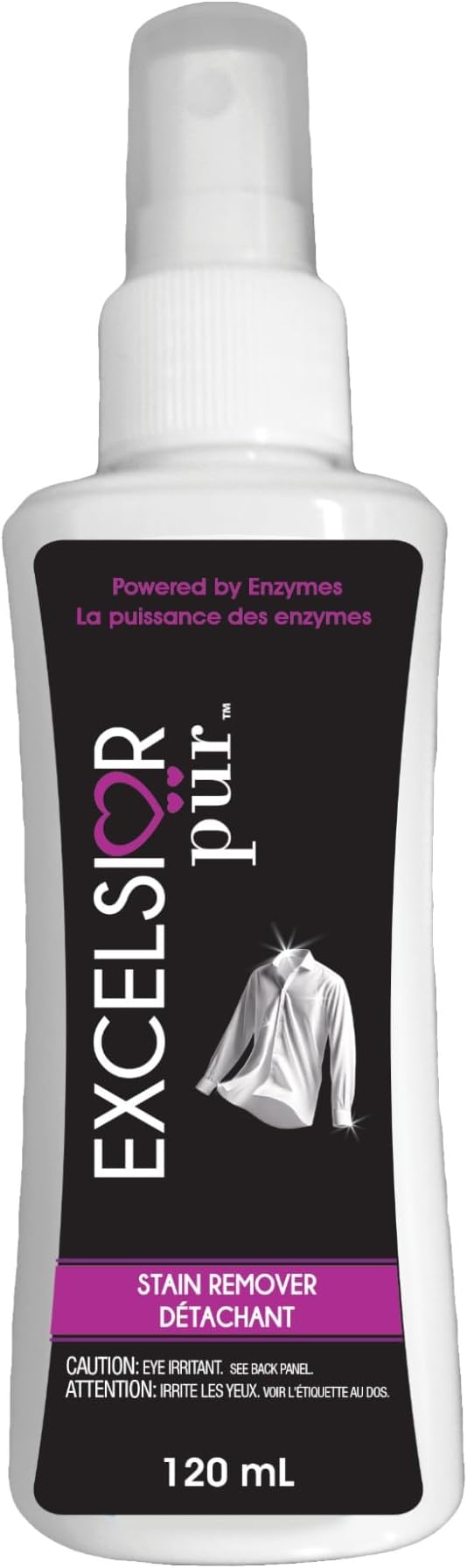 Excelsior PÃ¼r | 7.5x Ultra-Concentrated HE Liquid Laundry Detergent + Stain Remover Kit, 4L / 333 Loads, Fresh Scent, Eco-Dispenser Pump Bottle, Odor Control